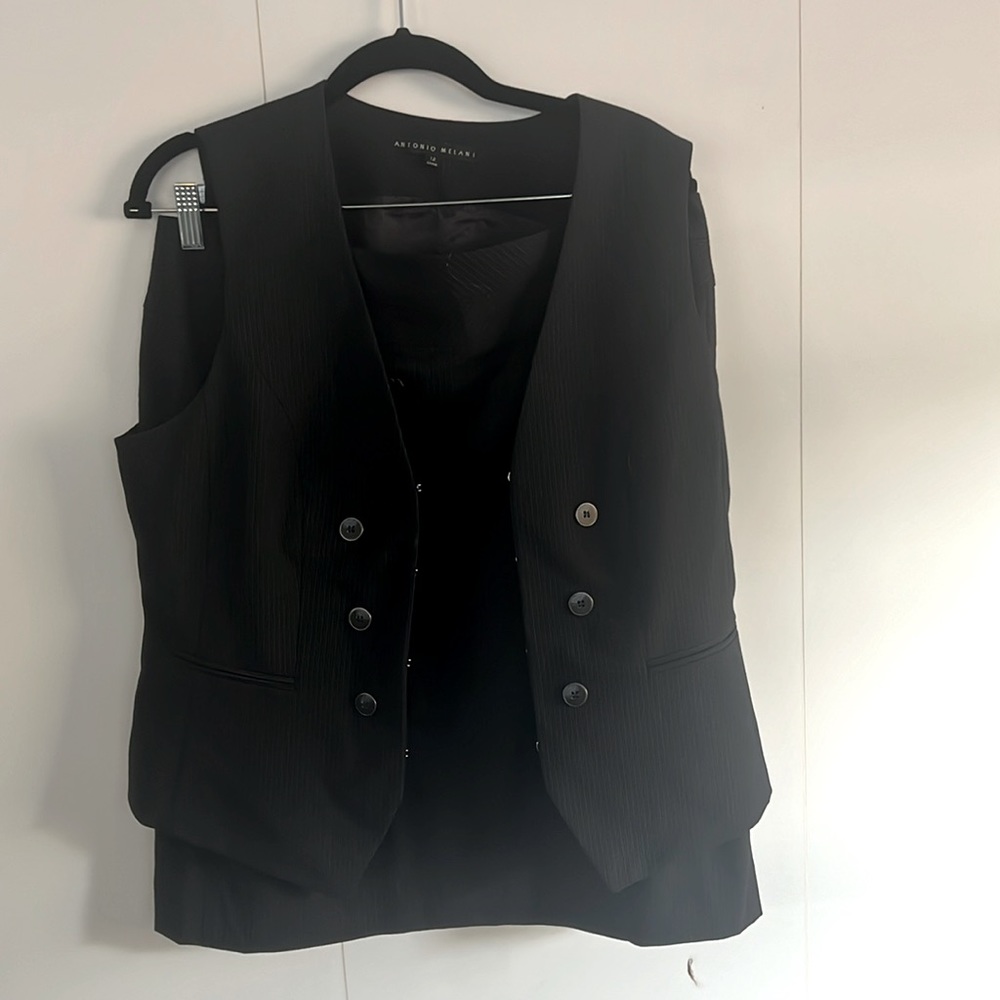 Skirt and vest